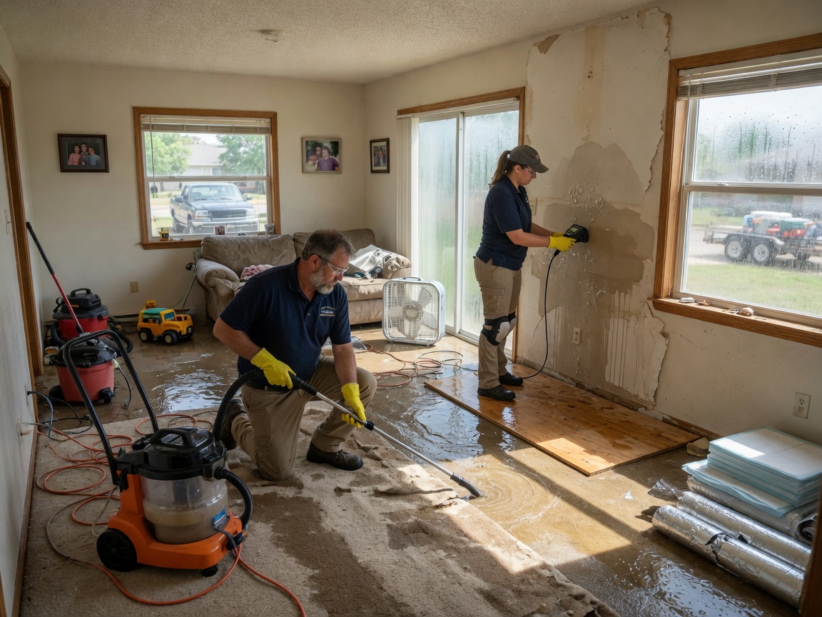Water Damage Restoration Midland MI in Midland, MI, MI 48640
