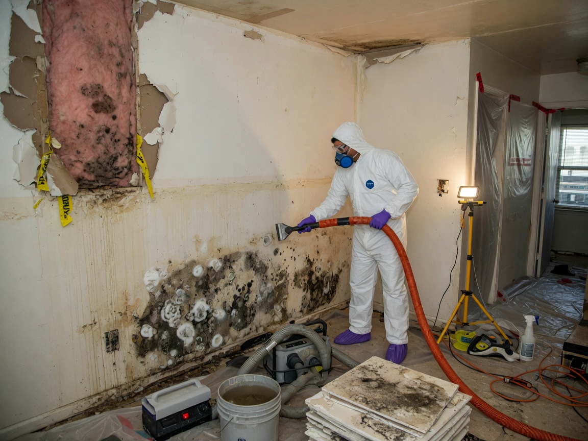 Mold Remediation After Water Damage in Midland